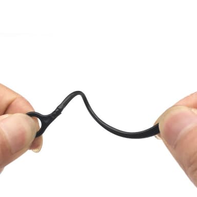 Korvakoukut langattomille Bluetooth-kuulokkeille 6/7/8/9 mm Musta