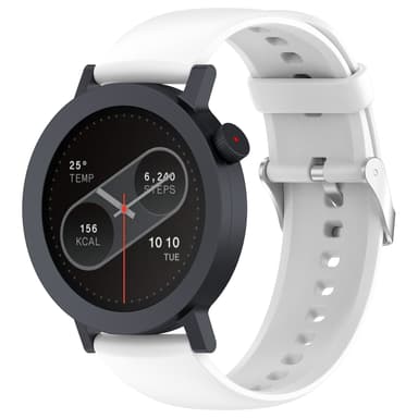 Silikoninen kellohihna CMF Watch Pro 2:lle Valkoinen