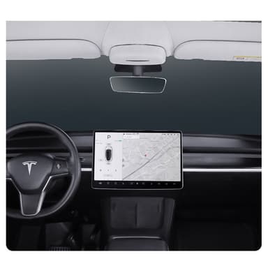 Autolasikotelo Auton aurinkosuoja aurinkolasikotelon pidike Teslalle Malli B S Model B