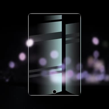 2.5D karkaistu lasi näytönsuoja iPadille (2 kpl) iPad Air1/Air2 9,7 tuumaa