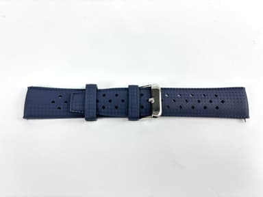 Sininen kellohihna Tissot Omegalle Sininen 22mm