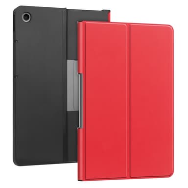SKALO Lenovo Tab Plus 11.5"" Duofold PU-Nahkakotelo - Punainen