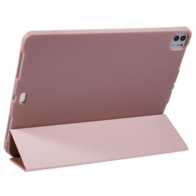 SKALO iPad Pro 12.9 (Gen 4/5/6) Trifold Suojakotelo - Ruusukulta