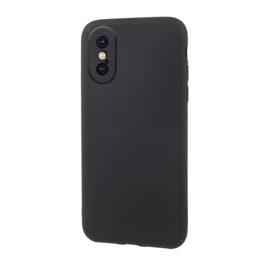 SKALO iPhone X/XS Ultraohut Frosted TPU-kuori - Musta