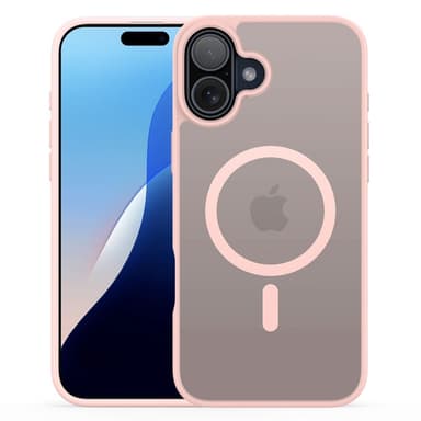 DUX DUCIS iPhone 16 Yind Series Matta viimeistely Suojakuori - Pinkki