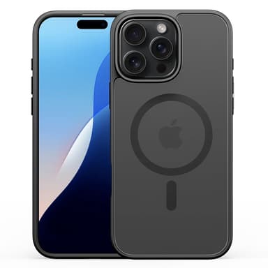 DUX DUCIS iPhone 16 Pro Max Yind Series Matta viimeistely Suojakuori - Musta