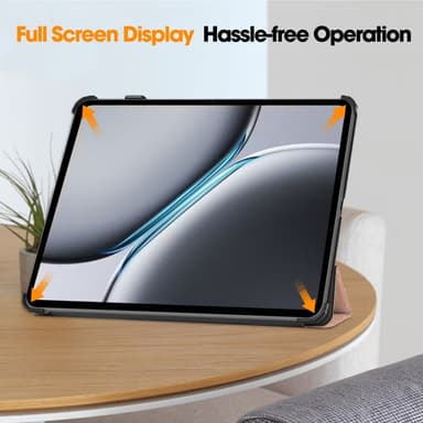 SKALO OnePlus Pad 2 Trifold Suojakotelo - Ruusukulta