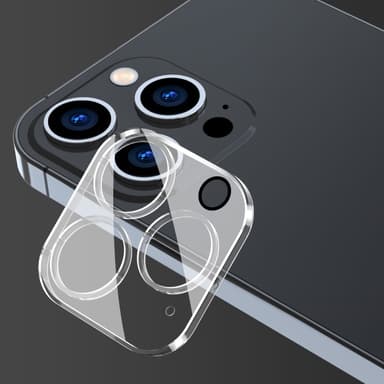 2-KPL SKALO iPhone 15 Pro Max 3D -panssarilasit kameroille
