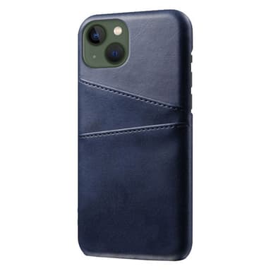 SKALO iPhone 14 Plus PU-nahkainen Korttikotelo - Sininen