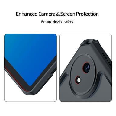 XUNDD Xiaomi Redmi Pad SE 8.7 Hybrid AirBag Suojakuori - Musta