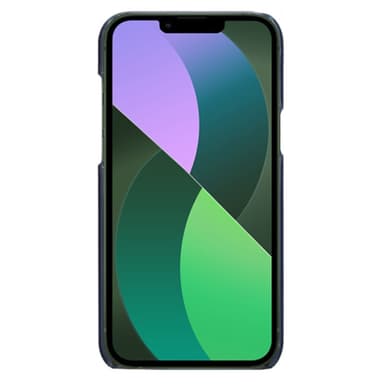 SKALO iPhone 14 Plus PU-nahkainen Korttikotelo - Sininen