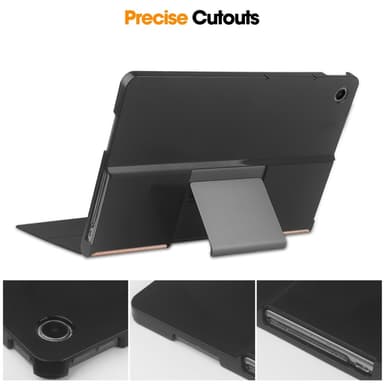SKALO Lenovo Tab Plus 11.5"" Duofold PU-Nahkakotelo - Ruusukulta