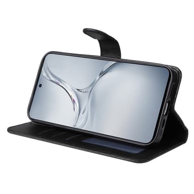 SKALO OnePlus Nord CE4 Lite 5G PU-nahkainen Lompakkokotelo - Musta