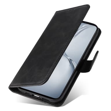 SKALO OnePlus Nord CE4 Lite 5G PU-nahkainen Lompakkokotelo - Musta