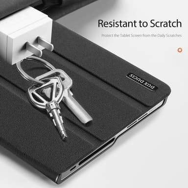 DUX DUCIS Lenovo Tab Plus 11.5"" DOMO Series Trifold Suojakotelo - Musta