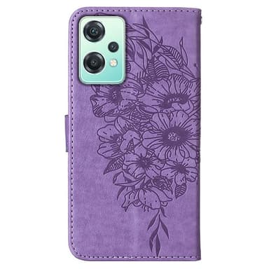 SKALO OnePlus Nord CE 2 Lite 5G Mandala lompakkokotelo - Violetti