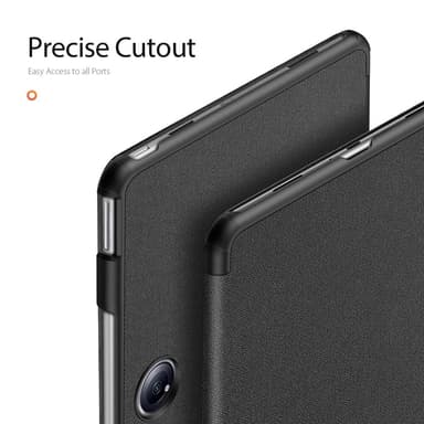 DUX DUCIS OnePlus Pad 2 DOMO Series Trifold Suojakotelo - Musta