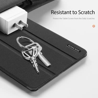 DUX DUCIS OnePlus Pad 2 DOMO Series Trifold Suojakotelo - Musta
