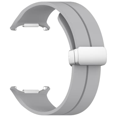 SKALO Silikoniranneke metallisolki Samsung Watch Ultra 47mm - Harmaa