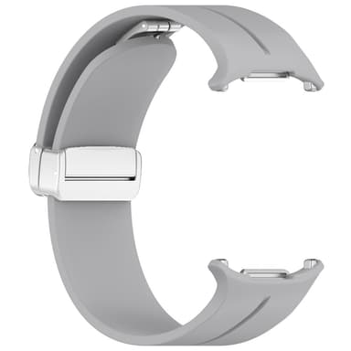 SKALO Silikoniranneke metallisolki Samsung Watch Ultra 47mm - Harmaa