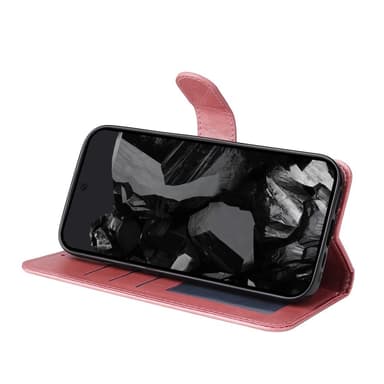 SKALO Google Pixel 9 Pro XL PU-nahkainen Lompakkokotelo - Pinkki