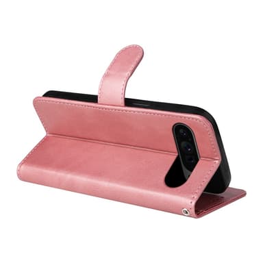 SKALO Google Pixel 9 Pro XL PU-nahkainen Lompakkokotelo - Pinkki