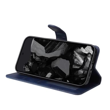 SKALO Google Pixel 9 Pro XL PU-nahkainen Lompakkokotelo - Sininen