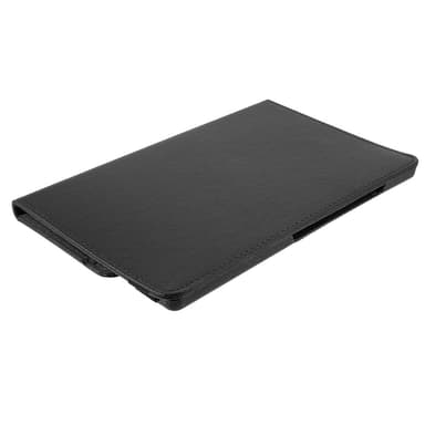 SKALO Samsung Tab A9+ 360 Litchi Suojakotelo - Musta