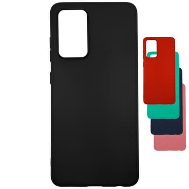 SKALO Samsung A52/A52s Ultraohut TPU-kuori - Musta