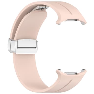 SKALO Silikoniranneke metallisolki Samsung Watch Ultra 47mm - Pinkki