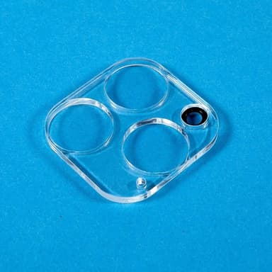 SKALO iPhone 16 Pro 3D -panssarilasit kameroille - Läpinäkyvä