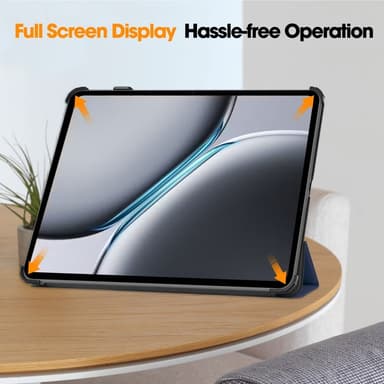 SKALO OnePlus Pad 2 Trifold Suojakotelo - Tummansininen