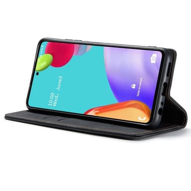 CaseMe Samsung A52/A52s Lompakkokotelo - Musta