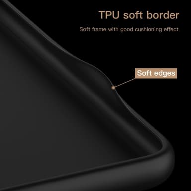 Motorola Moto G55 5G SKALO PU-nahkainen hybridikuori - Musta