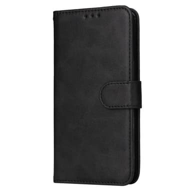 SKALO Xiaomi Redmi Note 13 5G PU-nahkainen Lompakkokotelo - Musta