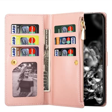 Samsung Galaxy A16 5G / A16 4G -kotelolle Starry Sky - Rose Gold