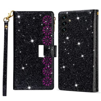 Samsung Galaxy A16 5G / A16 4G -kotelolle Starry Sky - musta