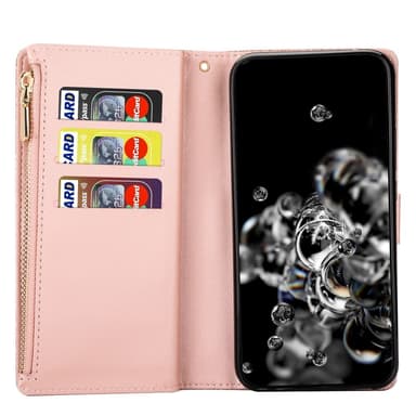 Samsung Galaxy A16 5G / A16 4G -kotelolle Starry Sky - Rose Gold