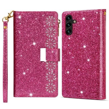 Samsung Galaxy A16 5G / A16 4G -kotelolle Starry Sky - Rose