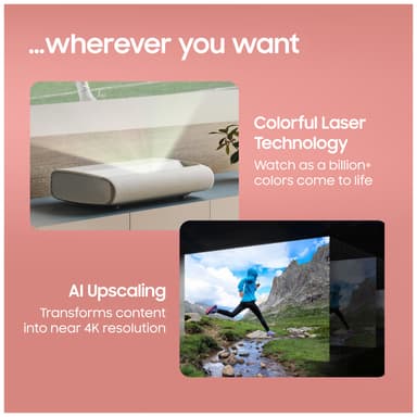Samsung LPU7D The Premiere Smart 4K UHD laserprojektori