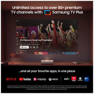 Samsung LPU9D The Premiere Smart 4K UHD laserprojektori