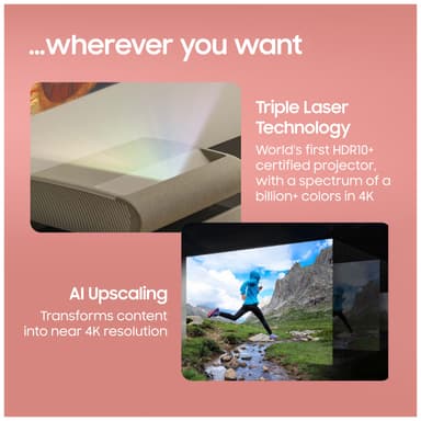 Samsung LPU9D The Premiere Smart 4K UHD laserprojektori