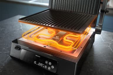 Philips 7000 Series sähkögrilli HD6307/70 (musta)