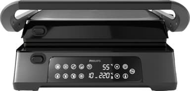 Philips 7000 Series sähkögrilli HD6307/70 (musta)