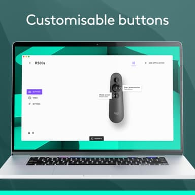 Logitech R500s esitysohjain