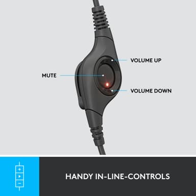 Logitech USB kuulokkeet H390