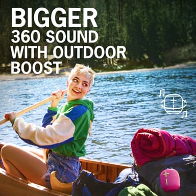 Ultimate Ears WONDERBOOM 3 kannettava langaton kaiutin (musta)