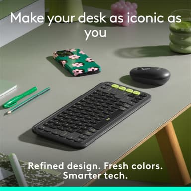 Logitech Pop Icon näppäimistö (grafiitti)