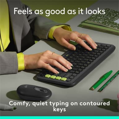 Logitech Pop Icon näppäimistö (grafiitti)