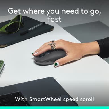 Logitech POP Icon näppäimstö ja hiiri (grafiitti)
